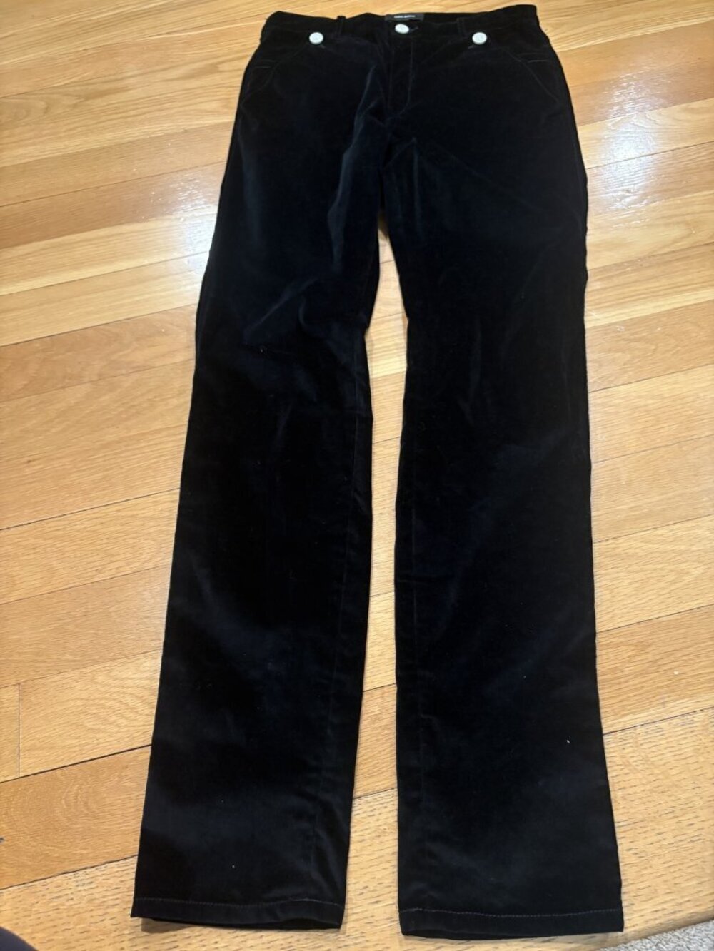 Isabel marant Size 42 Velvet Straight Leg Pants - Picture 1 of 3